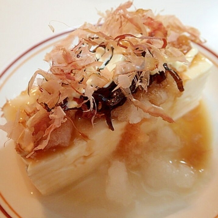 大根おろしと昆布佃煮の冷奴 レシピ 作り方 By ぷ みぃまま 楽天レシピ 大根おろしと昆布佃煮の冷奴 レシピ 作り方 By ぷ みぃまま 楽天レシピ